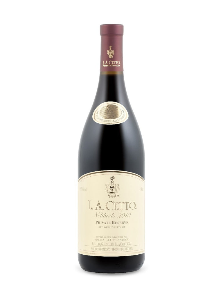 L.A. Cetto Private Reserve Nebbiolo 2010