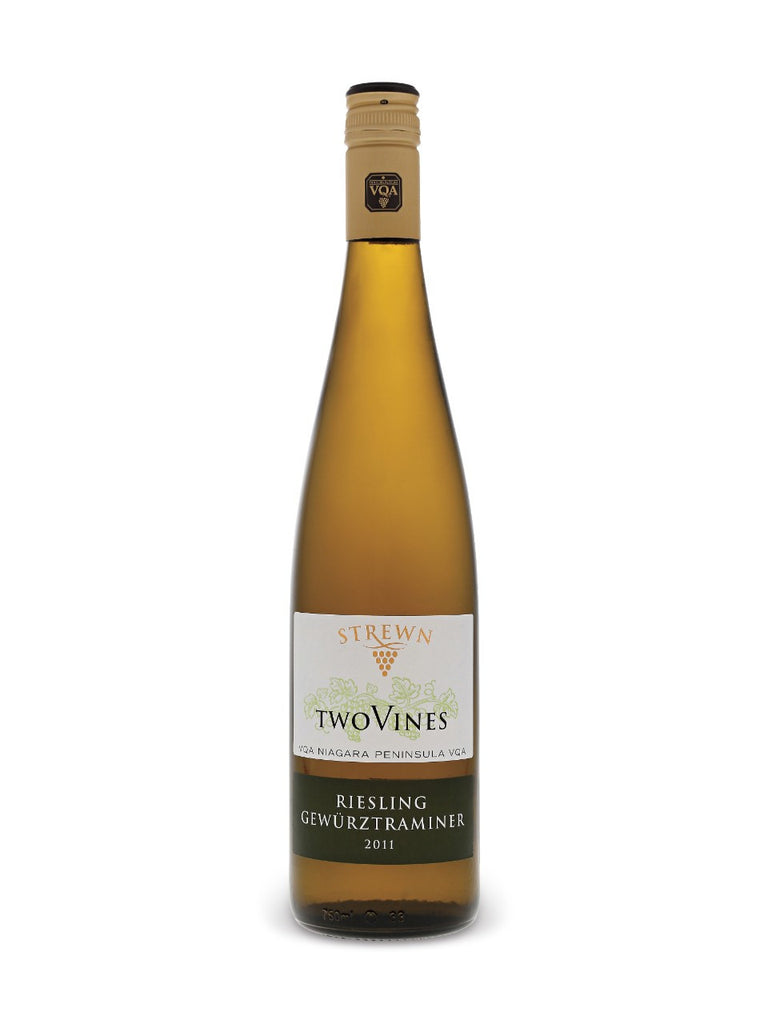 Strewn Two Vines Riesling Gewurztraminer VQA
