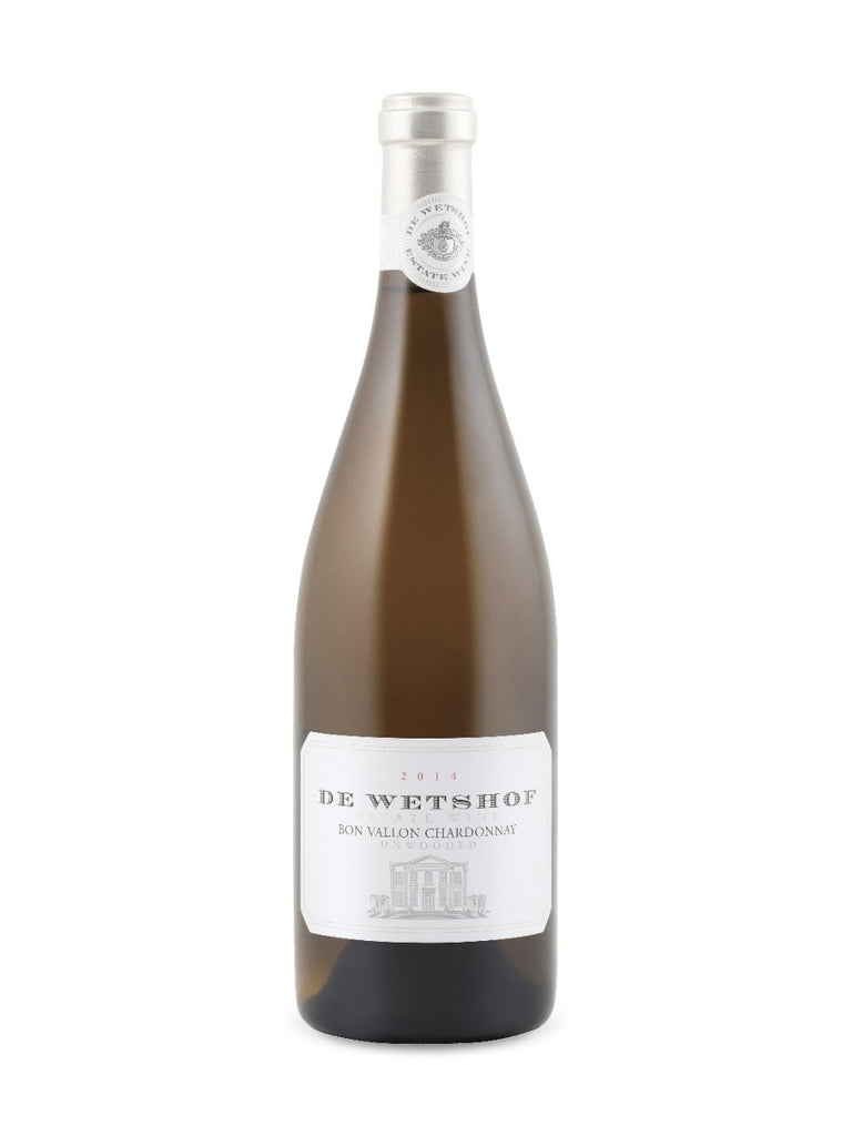 De Wetshof Bon Vallon Unwooded Chardonnay 2014