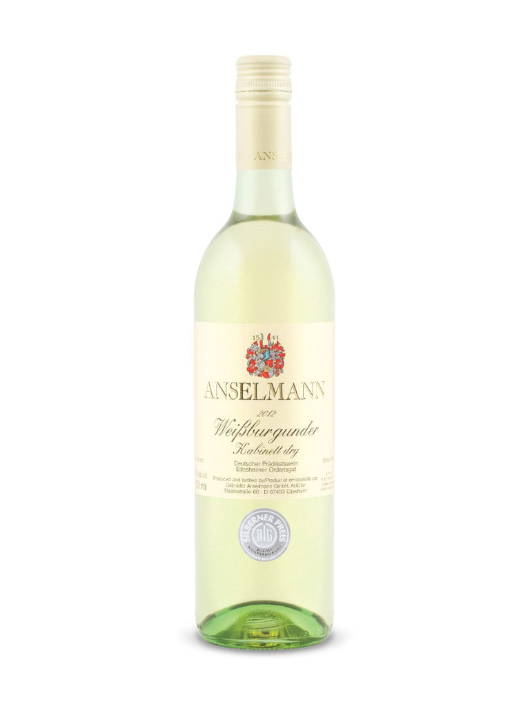 Anselmann Edesheimer Ordensgut Weissburgunder Kabinett Trocken 2012