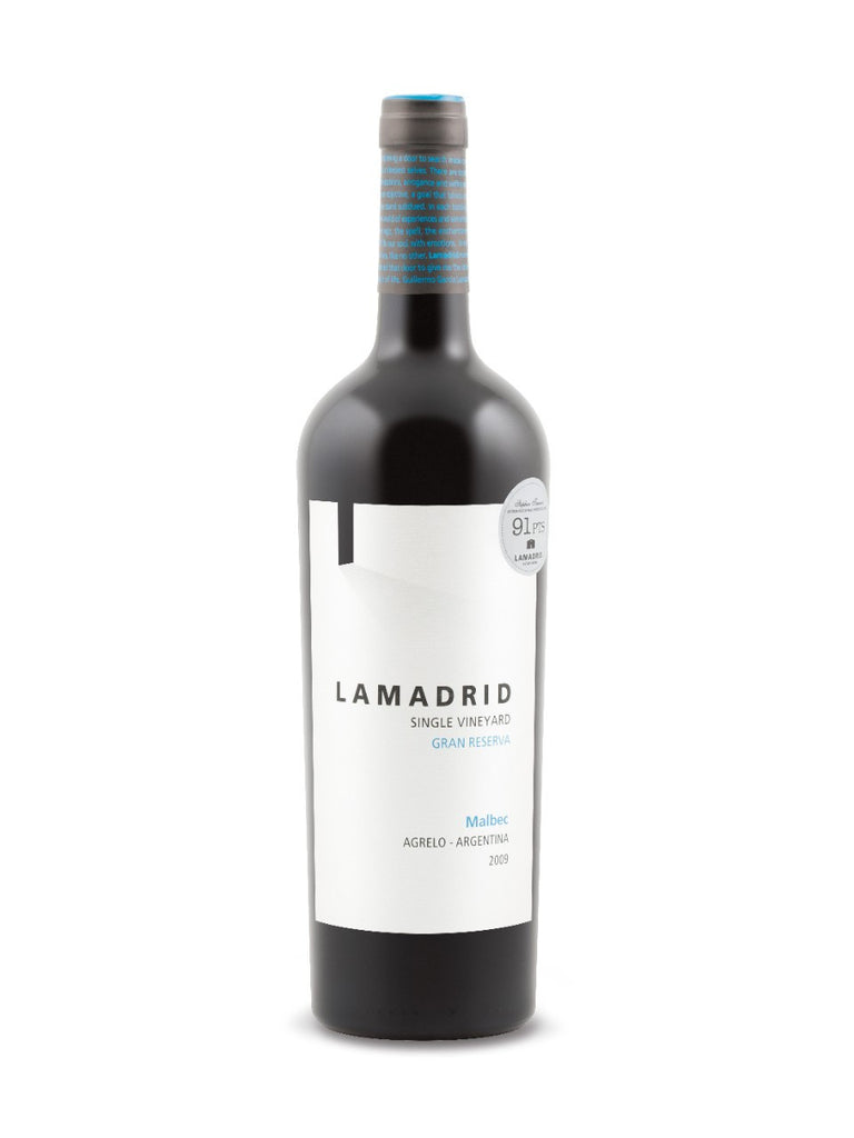 Lamadrid Single Vineyard Gran Reserva Malbec 2009