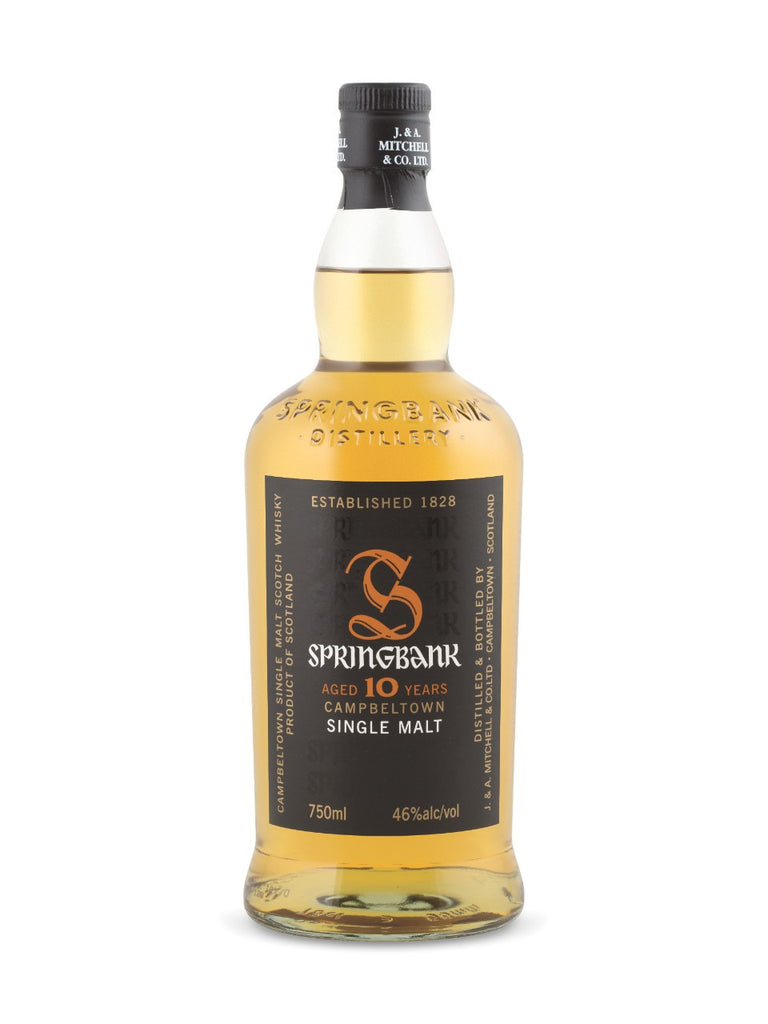 Springbank 10-Year-Old Cambeltown Single Malt Scotch Whisky