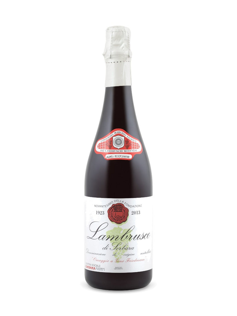 Cantina di Carpi e Sorbara Omaggio a Gino Friedmann Lambrusco di Sorbara 2013
