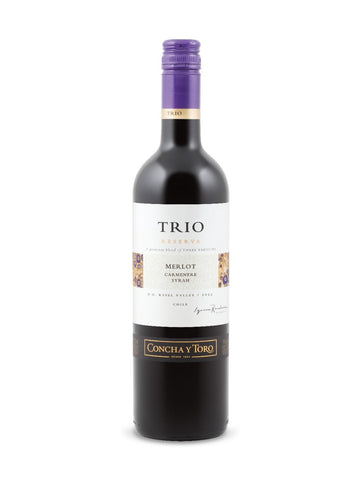 Trio Reserva Merlot/Carmenère/Syrah 2013
