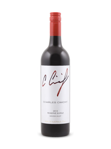 Charles Cimicky Reserve Shiraz 2012