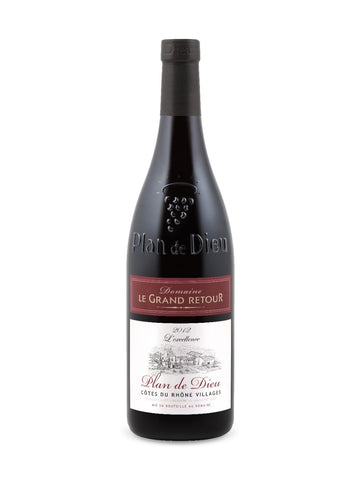 Domaine Le Grand Retour Plan de Dieu Côtes du Rhône-Villages 2012