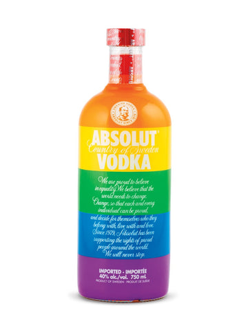 Absolut Colours Limited Edition Bottle