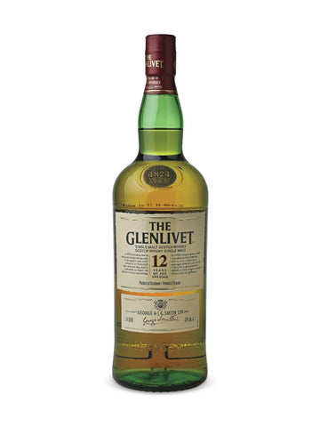 The Glenlivet 12 Years Old Single Malt Scotch Whisky