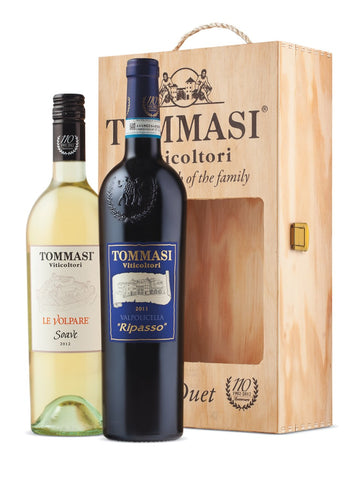 Tommasi Ripasso Valpolicella Classico Superiore 2012 & Le Volpare Soave 2013 Gift Set