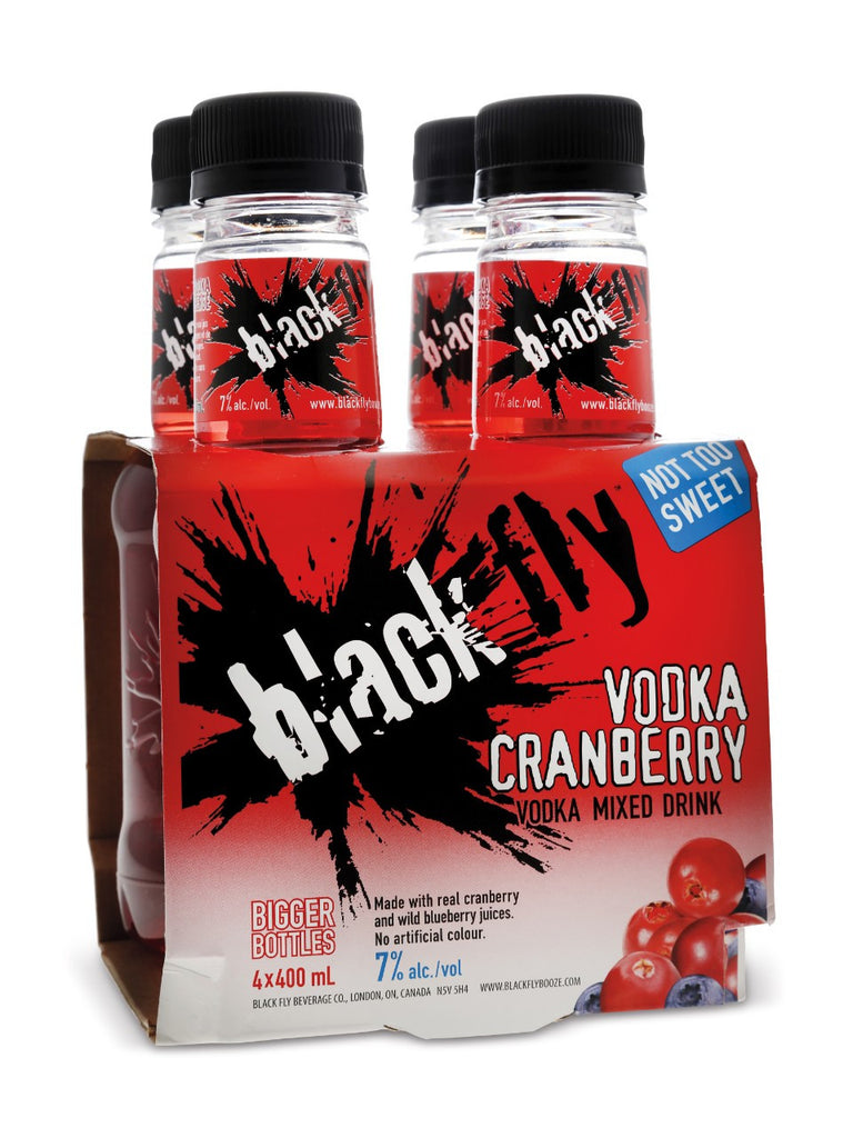 Black Fly Vodka Cranberry