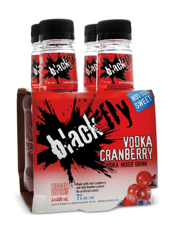 Black Fly Vodka Cranberry