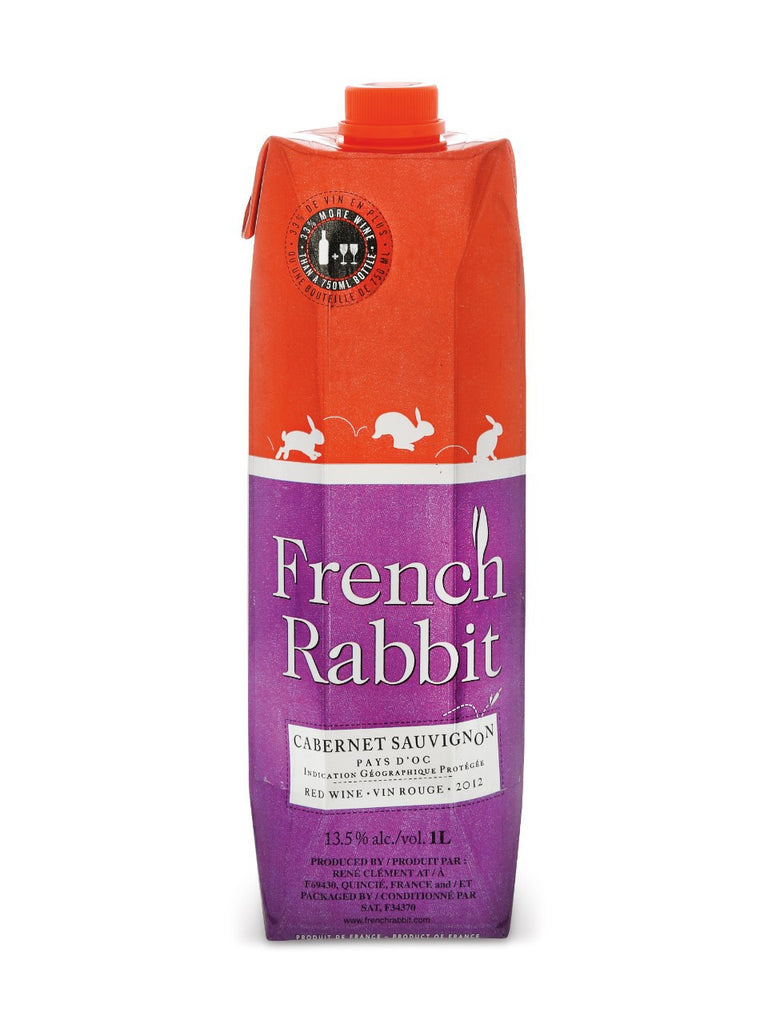 French Rabbit Cabernet Sauvignon Carton Pays d'Oc