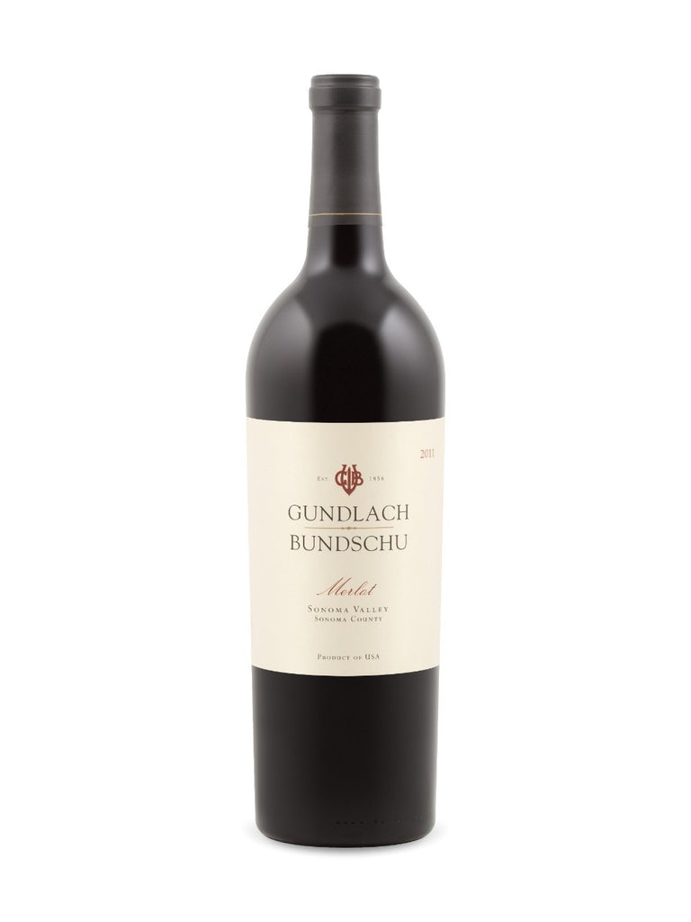 Gundlach Bundschu Merlot 2011