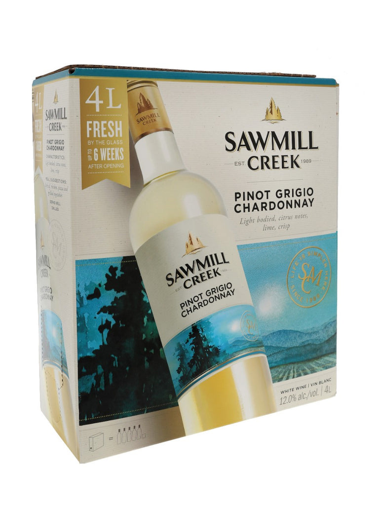 Sawmill Creek Pinot Grigio Chardonnay Bag in Box