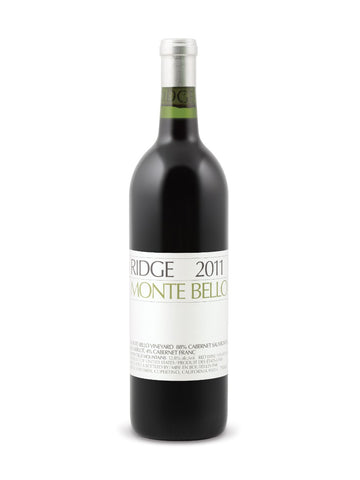 Ridge Monte Bello Cabernet Sauvignon 2011