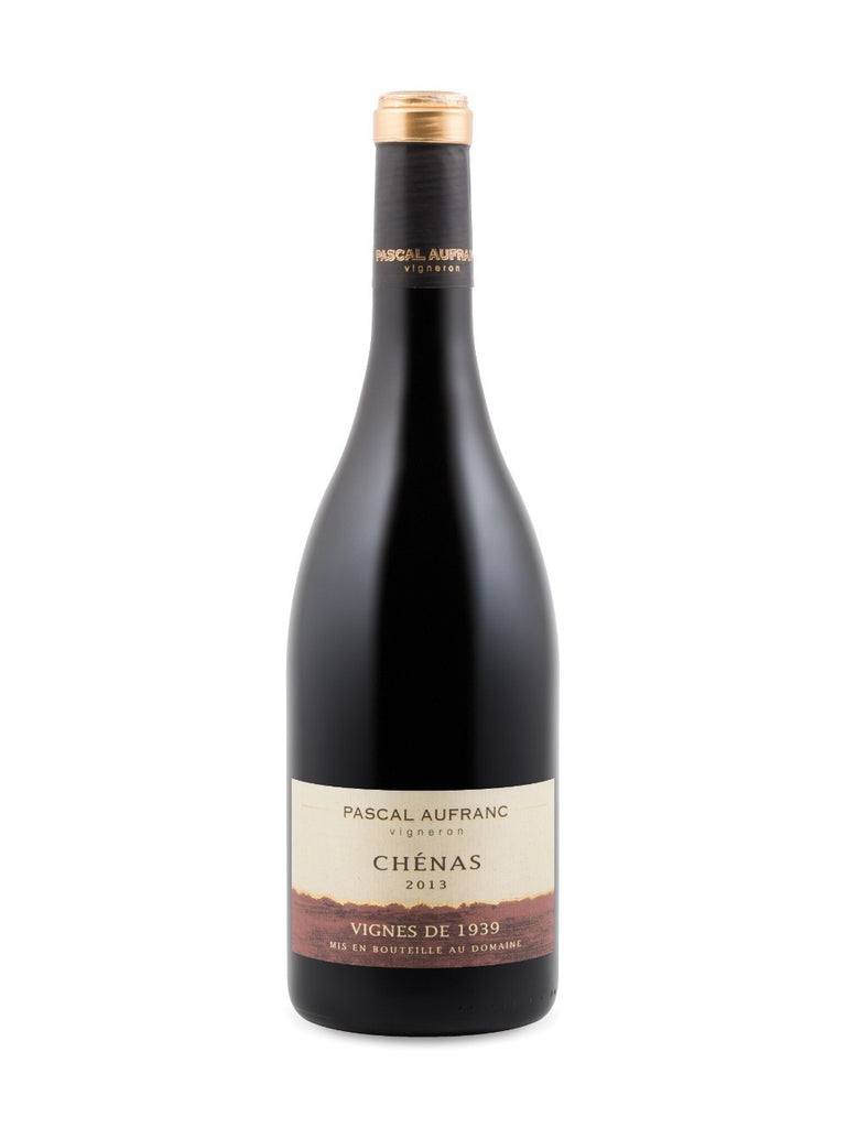 Pascal Aufranc Vignes de 1939 Chénas 2013