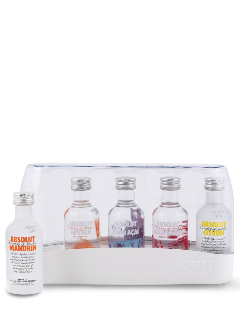 Absolut Five Flavour Gift Pack (5X50Ml)