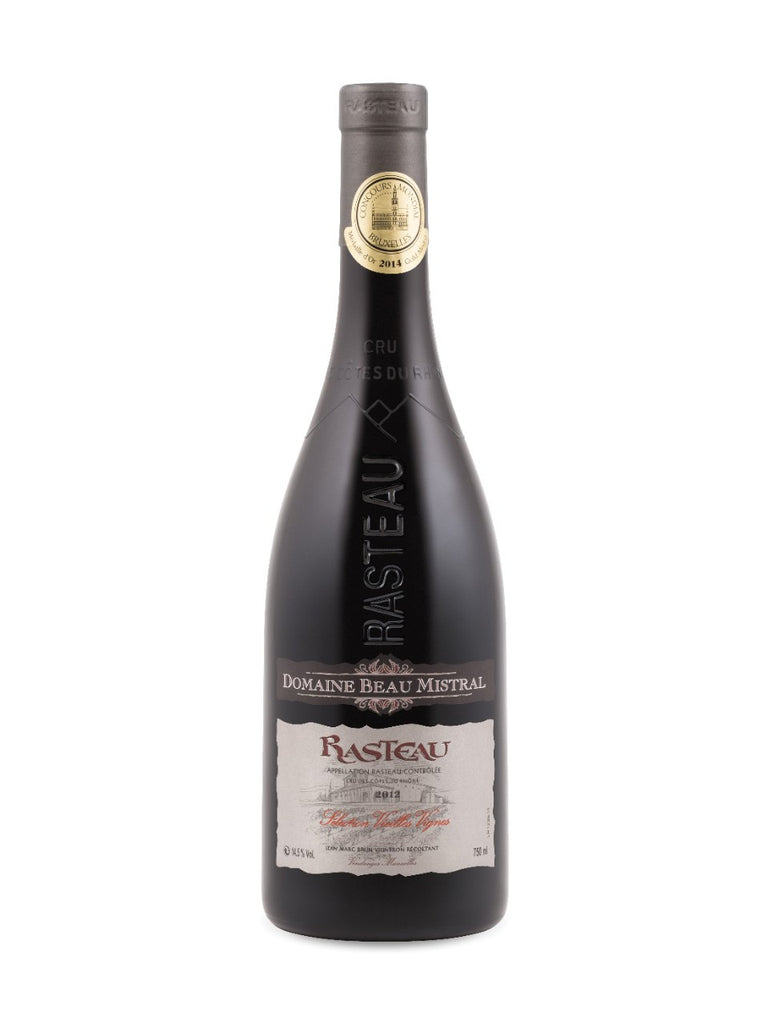 Domaine Beau Mistral Sélection Vieilles Vignes Rasteau 2012