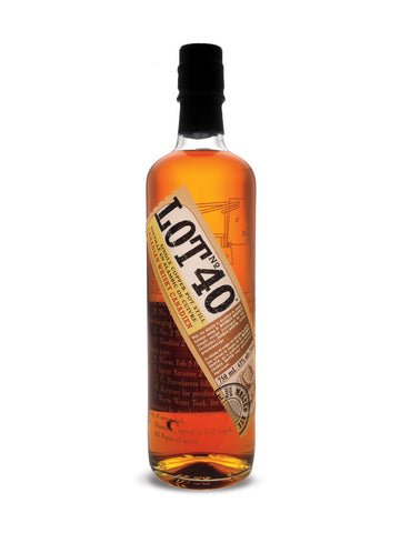 Lot No. 40 Single Copper Pot Still Canadian Whisky