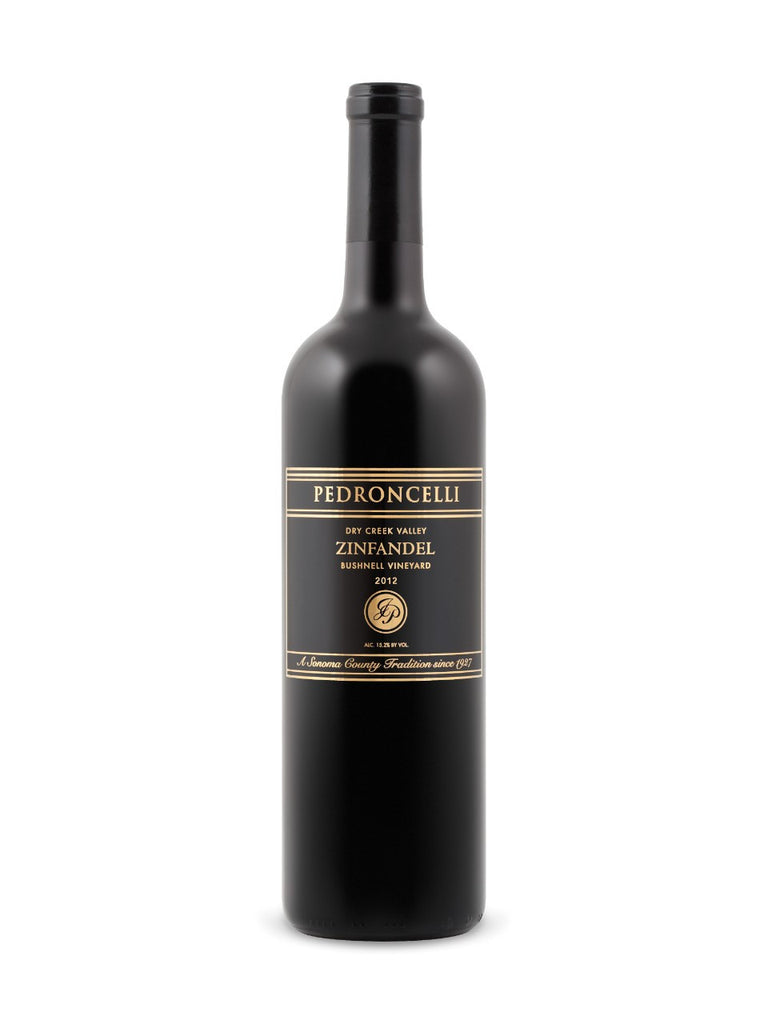 Pedroncelli Bushnell Vineyard Zinfandel 2012