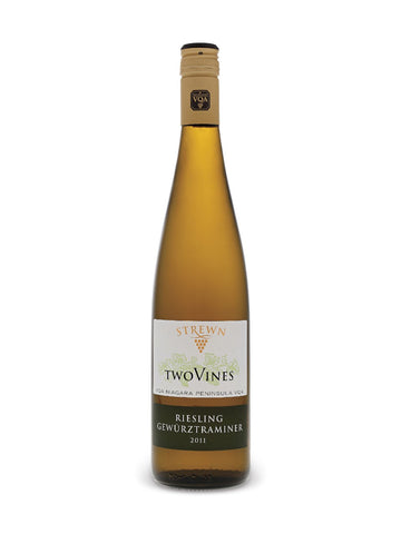 Strewn Two Vines Riesling Gewurztraminer VQA