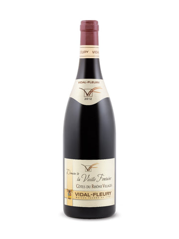 Vidal-Fleury Domaine de Vieille Fontaine Côtes du Rhône Villages 2012