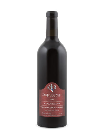 Reif Estate Reserve Merlot 2012