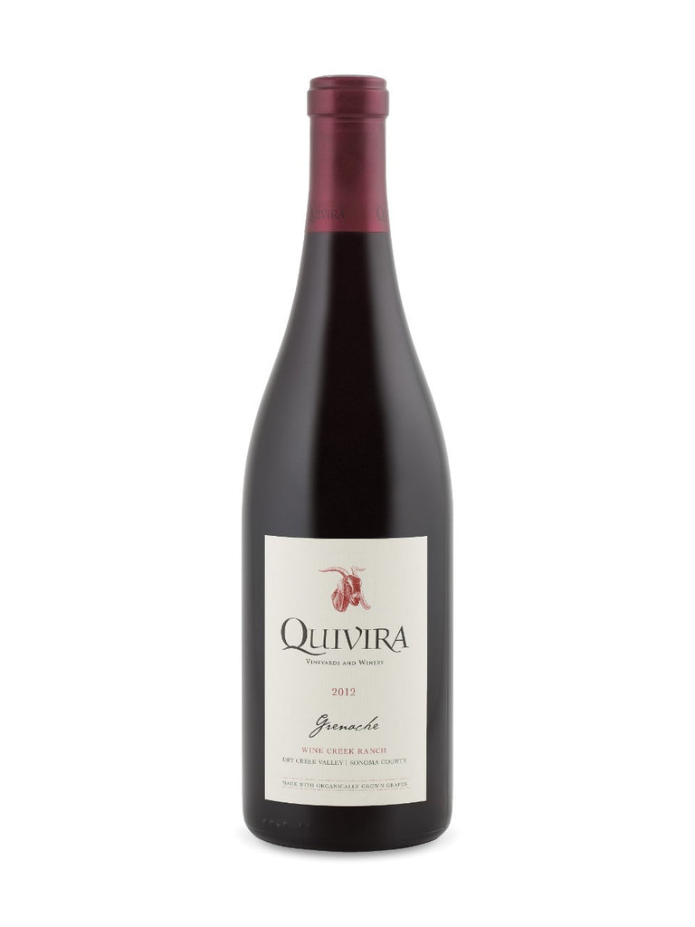 Quivira Wine Creek Ranch Grenache 2012