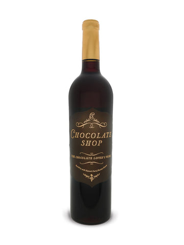 Chocolate Shop Chocolate Red Wine