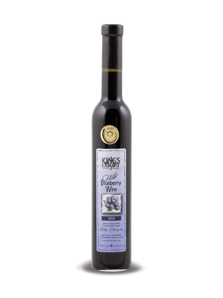 King's Court Wild Blueberry Sweet Fruit Wine 2010