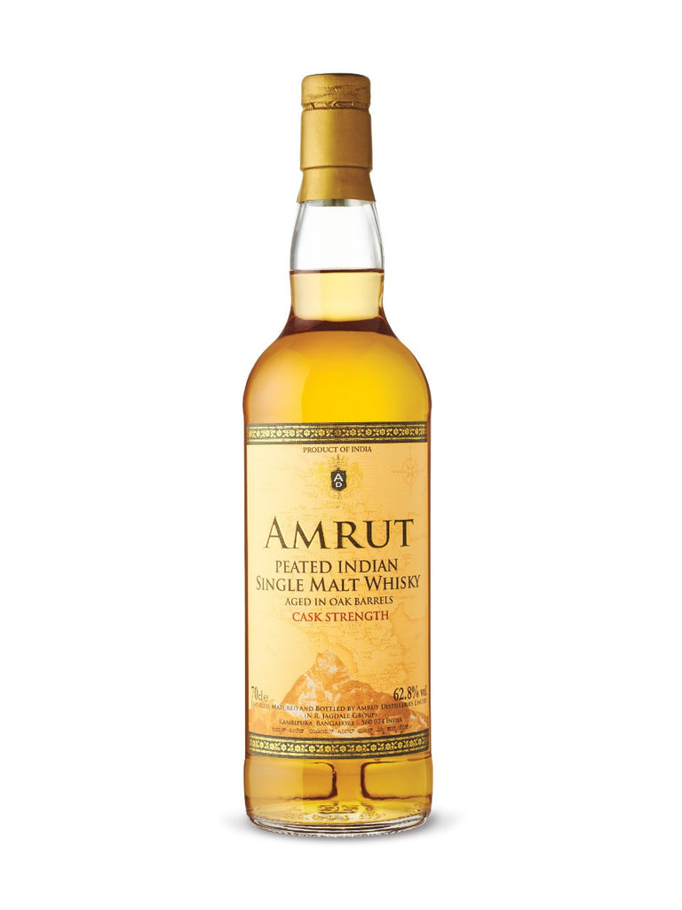 Amrut Peated Cask Strength Single Malt Whisky