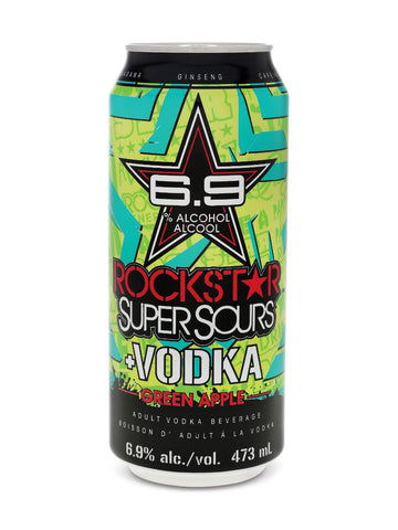 Rockstar Supersours Apple