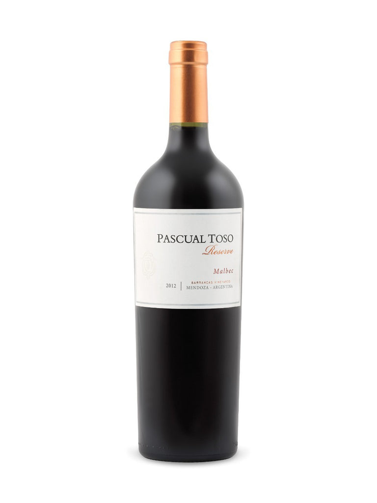 Pascual Toso Reserve Malbec 2012