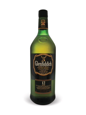 Glenfiddich Single Malt 12 Years Old Scotch Whisky