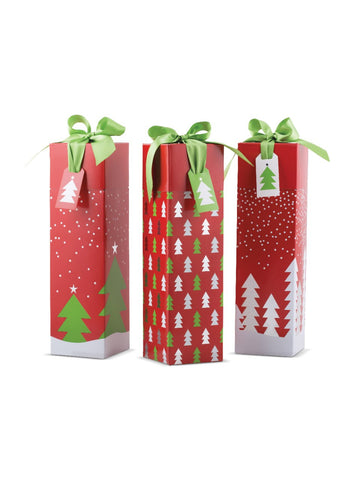Holiday 1 Bottle Folding Box