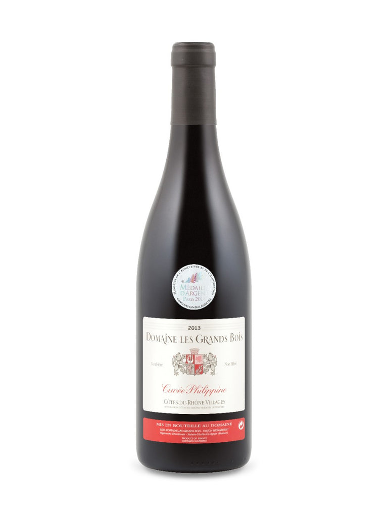 Domaine Les Grands Bois Cuvée Philippine Côtes du Rhône-Villages 2013