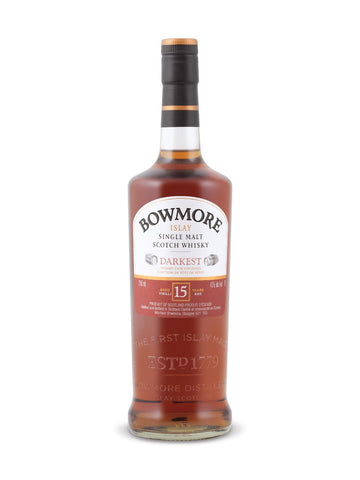 Bowmore Darkest 15 Years Old Islay Single Malt Scotch Whisky