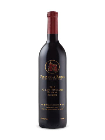 Peninsula Ridge A.J. Lepp Vineyards Reserve Merlot 2012