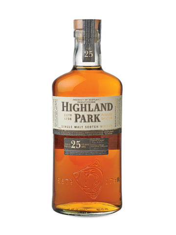 Highland Park 25-Year-Old Orkney Islands Single Malt