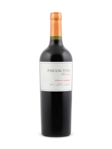 Pascual Toso Barrancas Vineyards Reserve Cabernet Sauvignon 2012