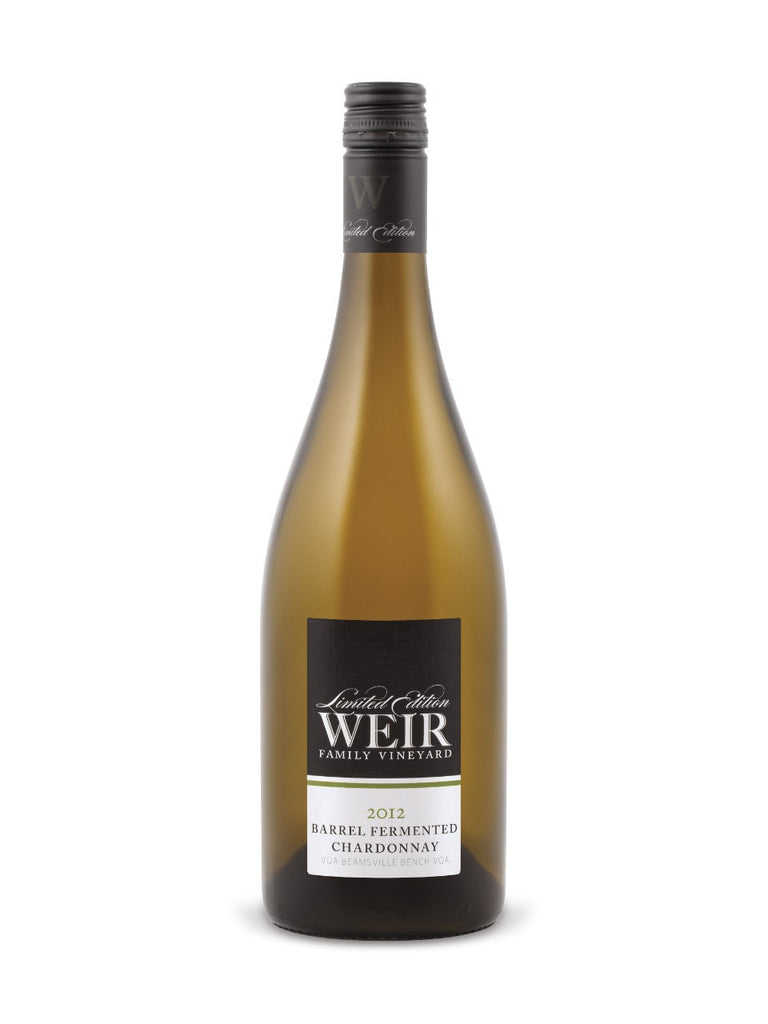 Mike Weir Limited Edition Barrel Fermented Chardonnay 2012