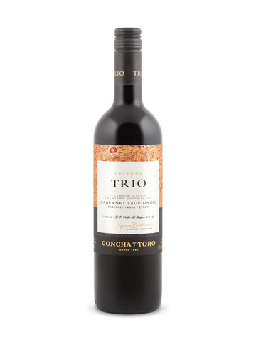 Concha y Toro Trio Reserva Cabernet Sauvignon/Cabernet Franc/Shiraz 2012