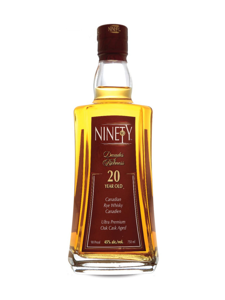 Ninety Canadian Rye Whisky 20 Year Old