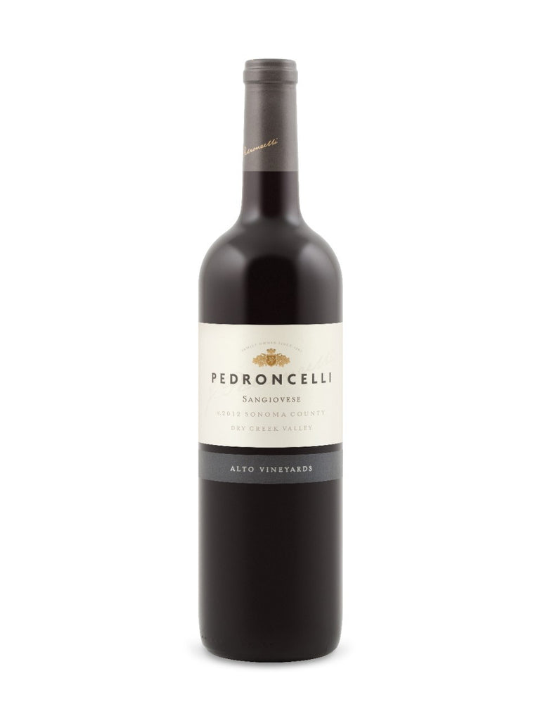 Pedroncelli Alto Vineyards Sangiovese 2012