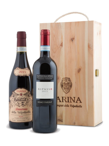 Remo Farina Amarone 2011 & Ripasso 2012 Gift Set