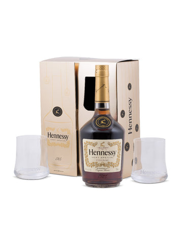 Hennessy VS Plus 2 Glasses Gift Set