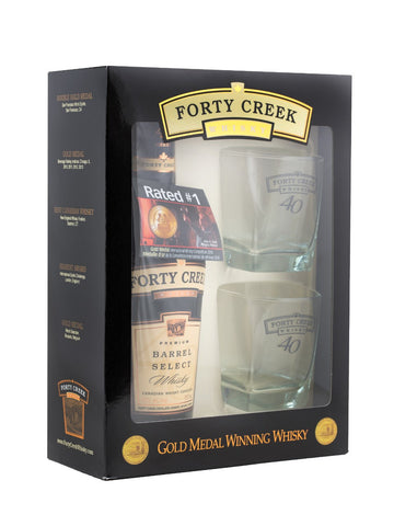 Forty Creek Barrel Select With Glasses