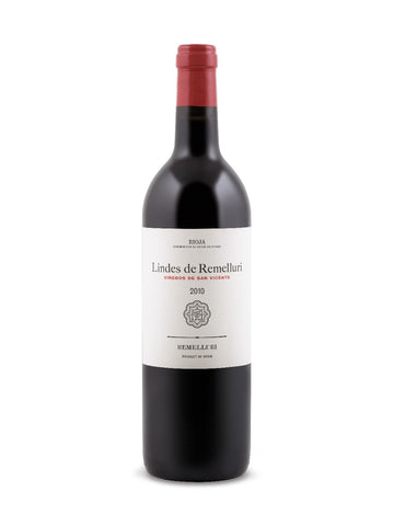 Lindes de Remelluri Viñedos de San Vicente 2010