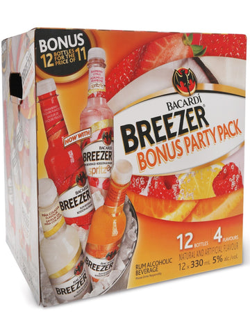 Bacardi Breezer Party 12 Pack