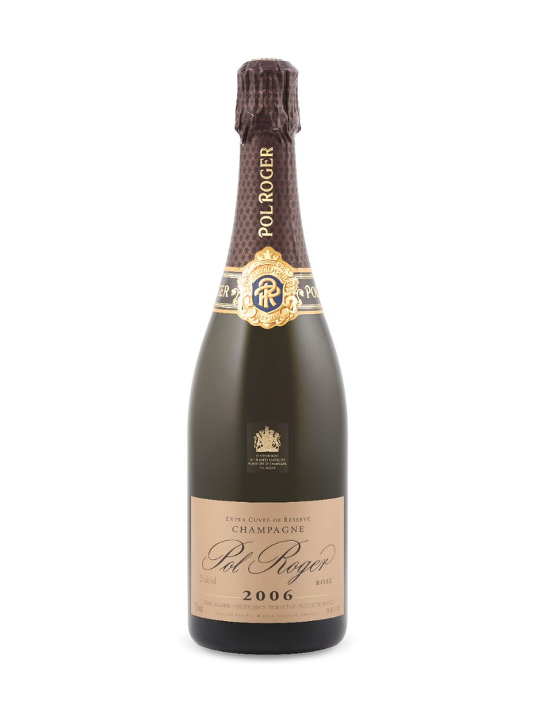 Pol Roger Vintage Extra Cuvee de Reserve Brut Rosé Champagne 2006